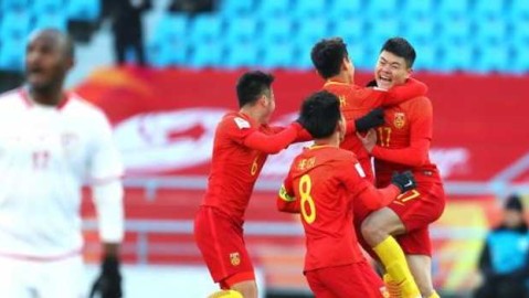 韦世豪独造三球 国足U23 3-0阿曼取亚洲杯首胜