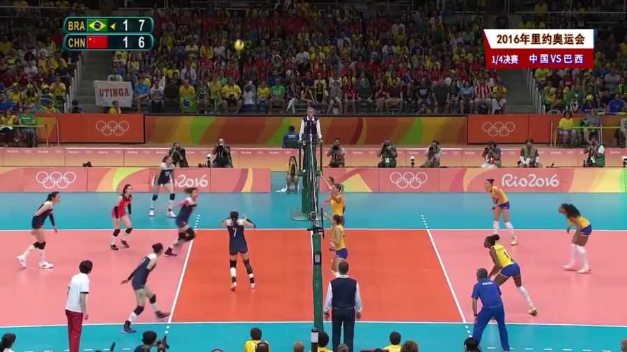 里约奥运女排决赛：中国3-1逆转塞尔维亚时隔12年再登顶